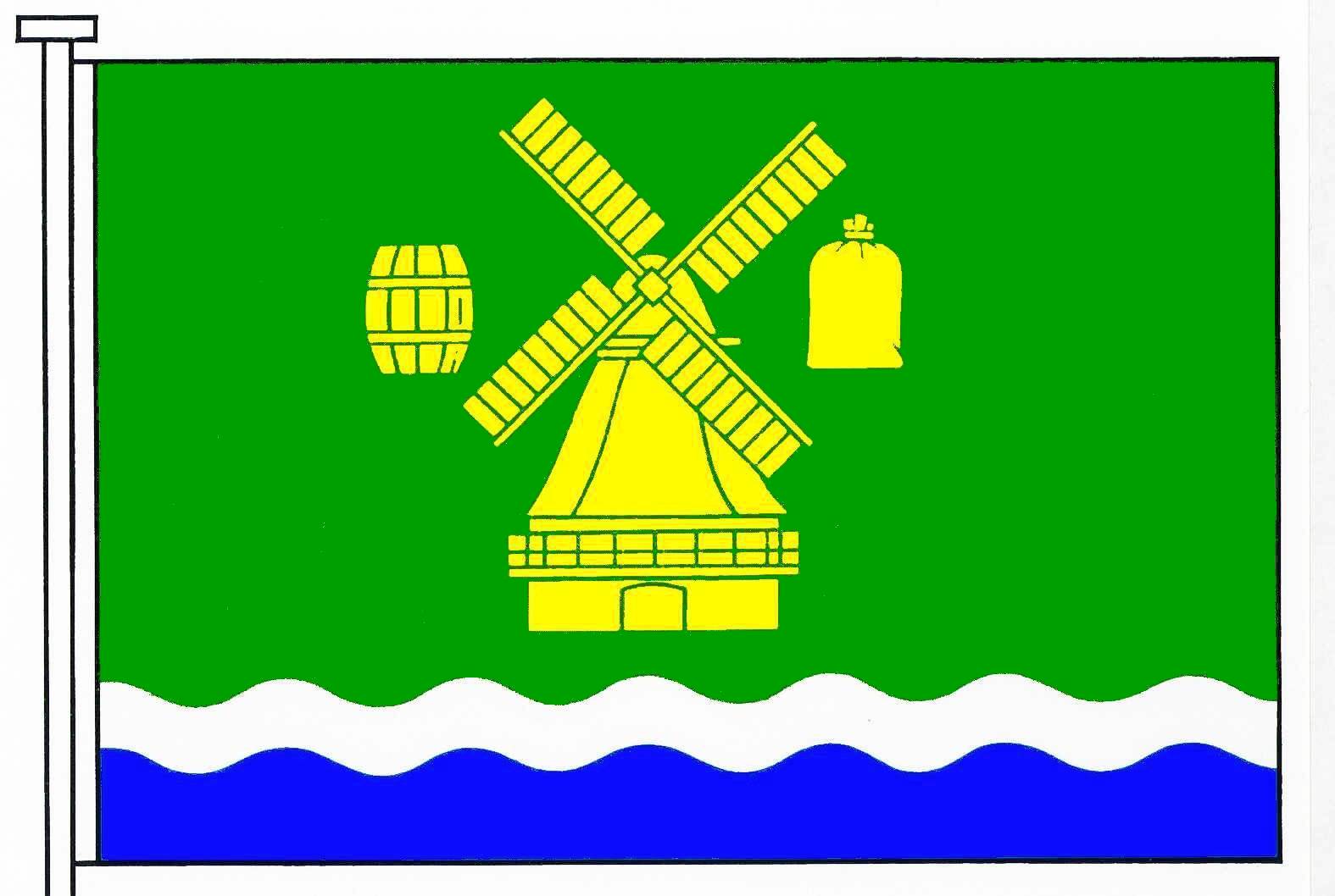 Flagge Gemeinde&nbsp;Alt-Mölln, Kreis Herzogtum Lauenburg